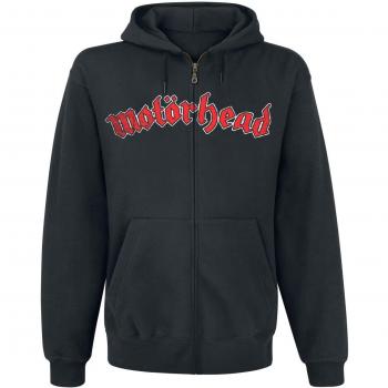 Motörhead Huck Motörizer Sudadera capucha con cremallera Negro