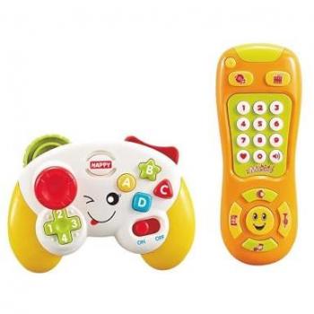 Mando Consola Interactivo con Luces y Sonidos - Juguete Oficial 32 x 6.5 cm - Ideal para Regalos