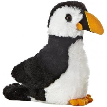 Aurora World- Aurora, 31331, Mini Flopsies Puffin, 20 cm, Felpa,