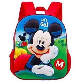 KARACTERMANIA Mickey Mouse Let's Go-Mochila 3D