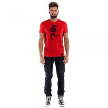 Dainese 1896753_002_XS Camiseta para Adultos, Rojo, Talla XS