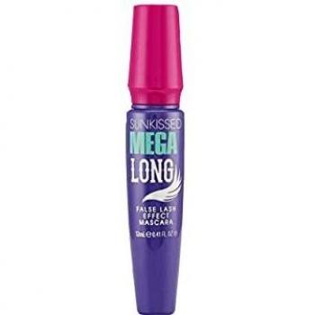 Máscara Efecto Pestañas Postizas Mega Largas Sunkissed 12ml - Negra