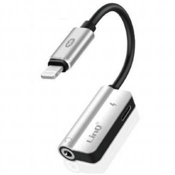 Adaptador 2 en 1 de 8 pines a Lightning + Jack de audio Bluetooth de 3,5 mm AV9044