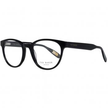 Ted Baker Gafas Graduadas TB 8197 001 - Montura de Gafas Hombre en Negro Plástico con Medidas 51mm-45mm-19mm