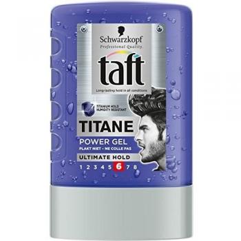 Gel de Peinado Taft Power Extreme 300ml con Titanio