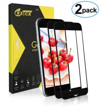 Cristal templado para iPhone 6Plus / 6S Plus, [2 Pack] 2.5D Borde redondeado Protector de pantalla de vidrio templado transparente, 3D táctil y dureza compatible de 9H, resistente a los arañazos y ultra resistente, fácil de instalar Bubble gratis para 