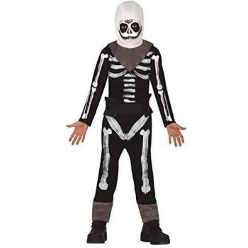 FIESTAS GUIRCA Disfraz de Soldado Skin milite Skull Videojuegos Infantil para Disfraz de Cosplay