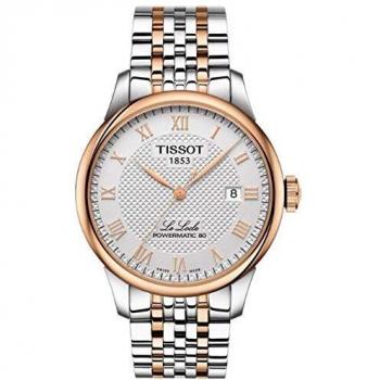 Tissot Mens T-Classic Le Locle Powermatic 80 Bracelet Watch T006.407.22.033.00
