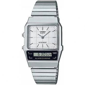 Casio Classic AQ-800E-7AEF Men's Watch - Silver, Ø 40 mm, Quartz Movement, Analog-Digital Display, Water Resistant up to 100m, Resin Case and Band