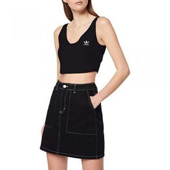 adidas SC Cropped Tank, Mujer, Black, 44