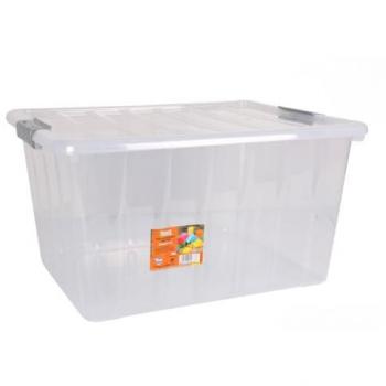 Caja de Almacenaje con Tapa Thais 50L - Espaciosa y Funcional
