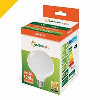 Bombilla LED Globo E27 13W Caliente Spectrum WOJ13153