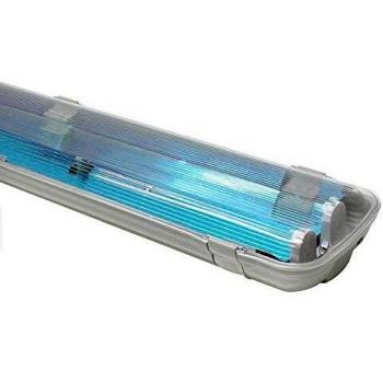 Pantalla Estanca para 2 Tubos LED T8 de 120cm
