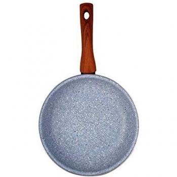 Magefesa Mármol - Sartén, diámetro 18 cm de acero esmaltado, color gris granito