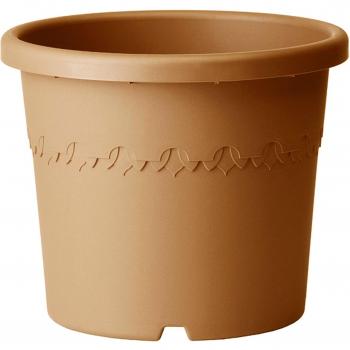 Elho Algarve Cilindro 25 - Macetero - Terra - Exterior - Ø 24.5 x A 20.5 cm