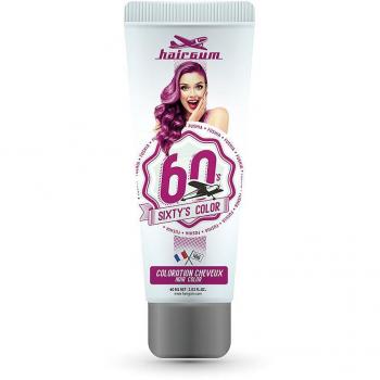 Hairgum Sixty's Color Semi-Permanent Hair Dye 60ml Fuchsia