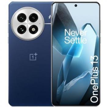 Smartphone OnePlus 13 5G Dual SIM 16GB RAM 512GB - Oceano de Medianoche, Snapdragon 8 Elite, Pantalla AMOLED 6.82 120Hz, Triple Cámara 50MP, Bater