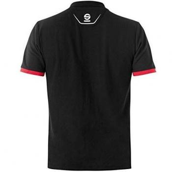 Polo de Manga Corta Sparco TECH STRETCH Negro XXL
