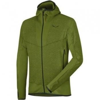 Salewa Puez 2 Pl M Fz Hdy - Sudadera para hombre, color verde, talla 48/M