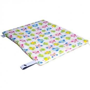 Mon Petit Bleu 5901323929786 Multiusos Bolsa - multifunción de bolsillo - a menudo utilizable, lavable, resistente al agua e incluso alimentos seguros - Búhos modelo, talla L