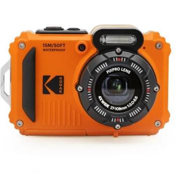 Cámara Digital Compacta Kodak Pixpro WPZ2 - 16MP, Sumergible hasta 15m, Resistente a Golpes, Zoom Óptico de 4x, Vídeo en 1080p HD, Pantalla