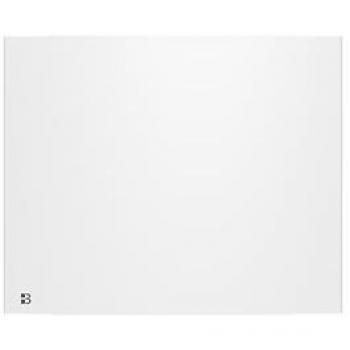 Radiador eléctrico fijo de inercia seca de hierro fundido 1000W Bestherm BIA horizontal blanco