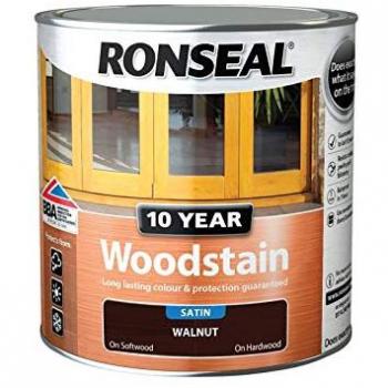 Woodstain Walnut Satin 10 year 2.5lt