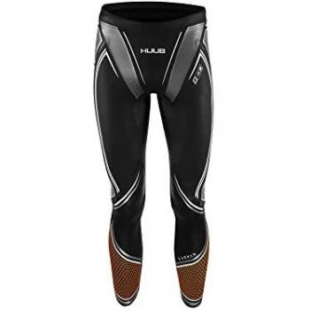 Huub Varman Kickpant Hombre - Pantalones de neopreno, color negro, modelo AW24