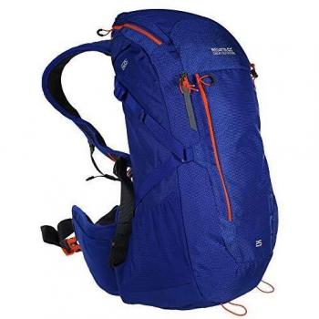 Regatta Blackfell Iii - Mochila de viaje reflectante, Unisex, Mochila, EU185 6BP000, Surfspray/Blaze, 25 Litros