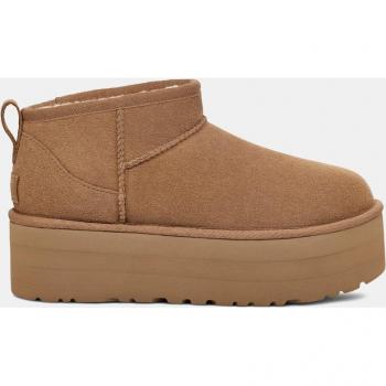 UGG Classic Ultra Mini Womens Platform Boot - Chestnut - UK4 EU37 US6 - female