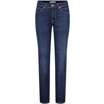 Jeans Rectos MAC Perfect Fit MELANIE, Talla 36/L32, Color Azul, Corte Femenino con 5 Bolsillos