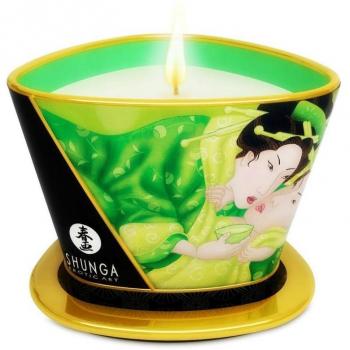Vela de Masaje Té Verde Shunga (170 ml)