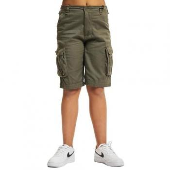 Shorts Urban Legend para Niños Brandit - Tallas 122/128 a 170/176 - Color Aceituna