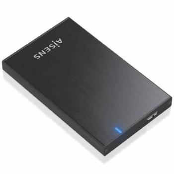Caja Externa 2.5 Aisens ASE-2527B SATA a USB 3.0/3.1 Gen1, Negro