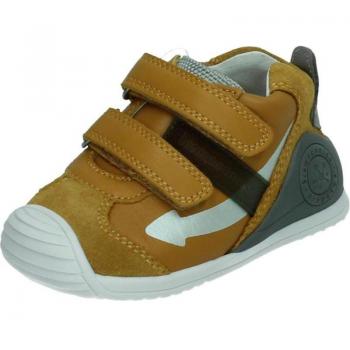 Zapatillas deportivas casuales Biomecanics modelo 191170 para niño en color amarillo
