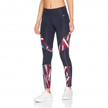 Tommy Hilfiger TH ATH Ebony GS Pant, Leggings para Mujer, Azul