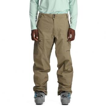 Spyder Pantalones Turret Goretex Shell para Hombre, Color Beige, Talla XL