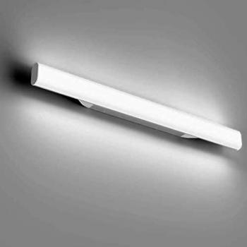 12W 1200LM Lámpara LED de pared, Lámpara de espejo Aplique de Baño LED 440mm 6000K Luz natural para Espejo Muebles de Maquillaje Aparato Montado en la Pared