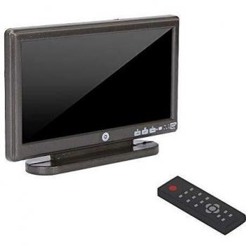 Zerodis Dollhouse Miniature TV Toy, Simulation Miniature TV Television con Control Remoto Decoración de Dollhouse para 1/12 Accesorios de casa de muñecas
