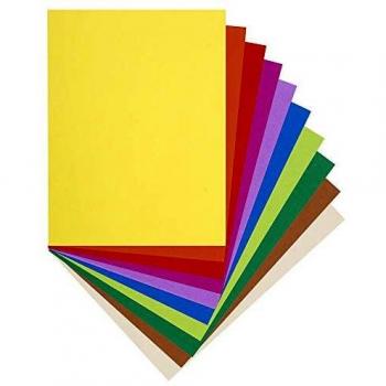 Exacompta Flash 220 - Paquete de 10 subcarpetas, 24 x 32 cm, multicolor