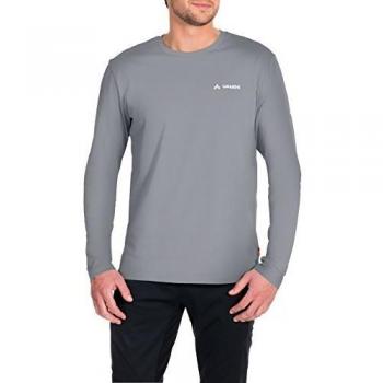 VAUDE Brand Camisa, Hombre, Gris