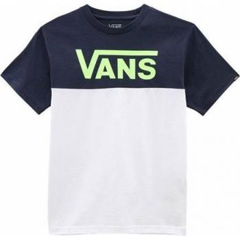 Camiseta de Manga Corta Niño Vans Classic Block Azul oscuro
