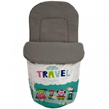 Baby Star 25501 - Saco para silla universal, color gris y azul