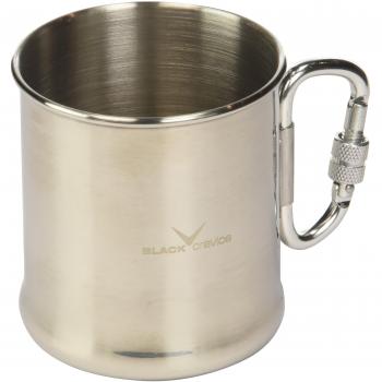 Black Crevice BCR3675 Taza de Acero Inoxidable, Unisex, Plata, Talla Única