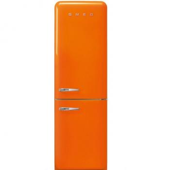 Smeg FAB32ROR5 Frigorífico Combi No Frost Libre Instalación 196 cm Bisagra Derecha Eficiencia Energética D Color Naranja