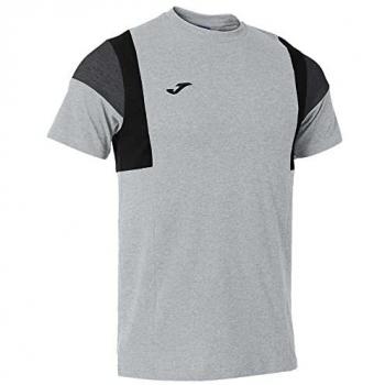 Camiseta Manga Corta Confort III Hombre Gris Melange Joma