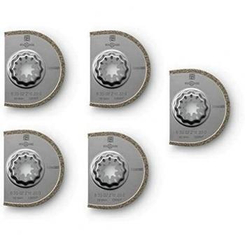 Fein 63502216230-75 mm de diamantes hoja de sierra con punta segmentada