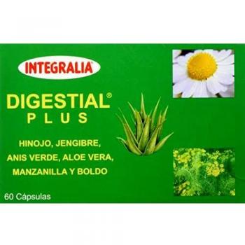 Integralia Digestial Plus - Complemento Alimenticio, 60 Cápsulas