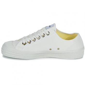 Novesta Star Master Men's and Women's Trainers in White Canvas
