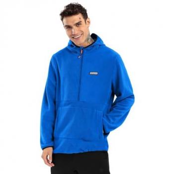 Sudadera Polar con Capucha para Hombre Montreux Siroko Azul Esquí y Nieve